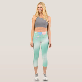 Pantalones de yoga verde pastel - Suave, estilizad