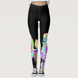pantalones del caniche de las rosas fuertes