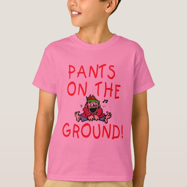 Pantalones en la camiseta y la ropa de tierra (Anverso)