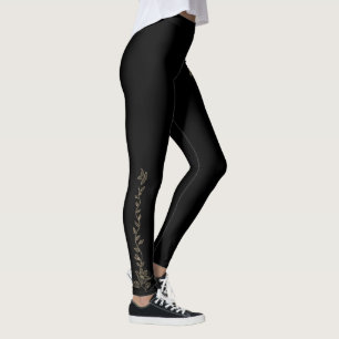 Pantalones erguidos de arte nativo