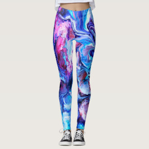 Pantalones flúidos de la yoga del arte