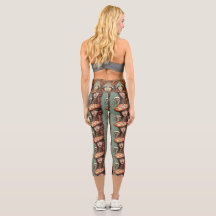 pantalones leggings de amantes de hongos alucinant