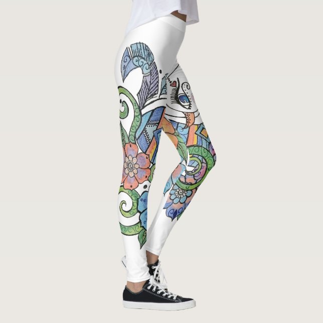 Pantalones leggings henna (Derecha)