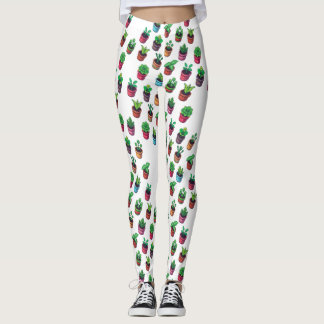 Pantalones Leggings para Amantes de las Plantas