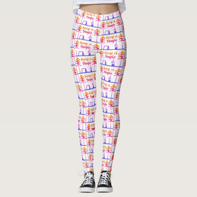 Pantalones Leggings Sencillos  (Anverso)
