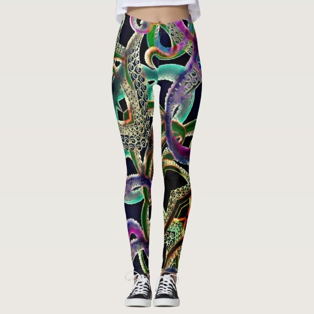 Pantalones para mujer de la yoga de las polainas (Anverso)