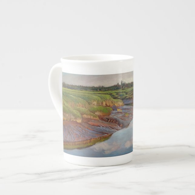 Pantanos de Musquash - taza de la porcelana de (Izquierda)