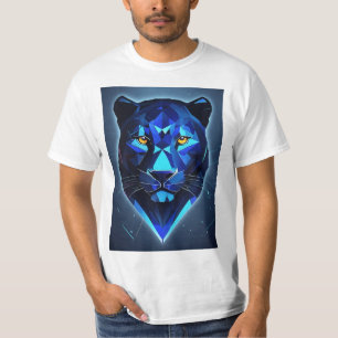 "Pantera de Medianoche: camiseta con diseño de vec