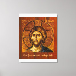 Pantocrator de Cristo - Impresión de lienzo estira