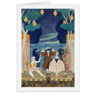 Pantomime la etapa, ilustracion para los 'Fetes