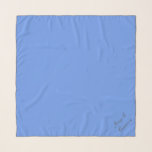 Pañuelo Azul de Cornflower 6495ED - Con nombre o en blanco<br><div class="desc">Con el nombre extraíble o modificable y la opción de monograma. Las palabras se colocarán automáticamente en una diagonal en la esquina inferior derecha del diseño. Asegúrese de mantenerlo dentro del límite de longitud o se extenderá por el área de diseño. Coordenadas de color con otros elementos del almacén basadas...</div>