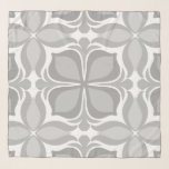 Pañuelo Baldosas geométricas neutrales<br><div class="desc">Baldosas ornamentadas a mano con elementos florales</div>