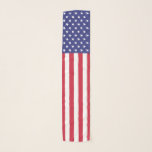 Pañuelo Bandera americana de las barras y estrellas<br><div class="desc">Esta bufanda patriótica roja,  blanca,  y azul de la gasa de la bandera americana añadirá un chapoteo del color y del estilo a su equipo. El regalo perfecto para sus amigos y familia patrióticos.</div>