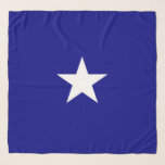 Pañuelo Bandera azul Bonnie<br><div class="desc">Este diseño presenta la bandera azul Bonnie, que era un cartel asociado en varias ocasiones con la República de Texas, la efímera República de Florida Occidental y los estados sureños de América al inicio de la Guerra Civil Estadounidense en 1861. Ahora a menudo sirve como una bandera representativa del sureste...</div>