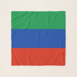 Pañuelo Bandera de Daguestán<br><div class="desc">Bandera patriótica de Daguestán.</div>