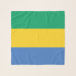 Pañuelo Bandera de Gabón<br><div class="desc">Bandera patriótica de Gabón.</div>