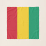 Pañuelo Bandera de Guinea<br><div class="desc">Bandera patriótica de Guinea.</div>