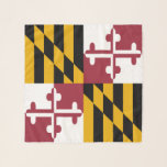 Pañuelo Bandera del Estado de Maryland<br><div class="desc">Bandera estatal Patriótica de Maryland.</div>