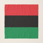 Pañuelo Bandera Panafricana de la UNIA<br><div class="desc">La bandera panafricana - también conocida como la bandera de la UNIA,  la bandera afroamericana,  la bandera de la Liberación Negra y varios otros nombres es una bandera tricolor que consiste de tres bandas horizontales iguales de rojo,  negro y verde (de arriba hacia abajo).</div>