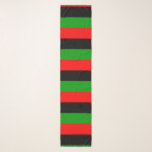 Pañuelo Bandera Panafricana roja, negra y verde horizontal<br><div class="desc">Escarcha de chile con la bandera horizontal roja,  negra y verde Pan Africana. Esta bandera también es conocida como la bandera afroamericana y la bandera de la Liberación Negra. ¡Personalizable. Moderno y de moda,  perfecto para cualquier tipo de vestimenta.</div>