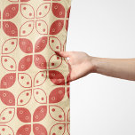 Pañuelo Batik Kawung, patrón indonesio, javanés, etnia<br><div class="desc">Elegante,  elegante y sofisticado batik kawung en color rojo y marrón. Regalo moderno y moderno,  perfecto para el amante de Indonesia en tu vida.</div>