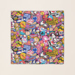 Pañuelo Cacahuetes | Patrón de parches de mixtape<br><div class="desc">Echa un vistazo a este divertido diseño de The Peanuts Gang en parches bonitos.</div>