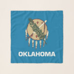 Pañuelo Carne cuadrada con bandera del estado de Oklahoma,<br><div class="desc">Añada un toque de orgullo de Oklahoma a su armario con nuestro exclusivo pañuelo cuadrado con la bandera de Oklahoma! Este pañuelo cuadrado es más que un accesorio elegante; es un vibrante tributo al patrimonio único y orgullo cultural de Oklahoma. Adornado con la emblemática bandera del estado de Oklahoma, este...</div>