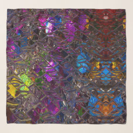 Pañuelo Carne cuadrada de 50" x 50", color acristalado