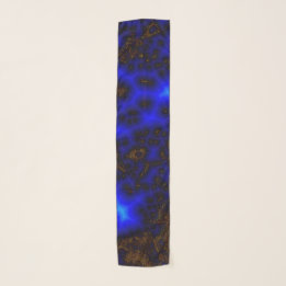 Pañuelo Chiffon Scarf Blue Lightning