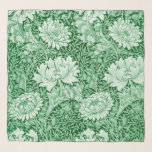 Pañuelo Chrysanthemum Green, William Morris<br><div class="desc">William Morris (24 de marzo de 1834 a 3 de octubre de 1896) fue un diseñador textil, poeta, novelista, traductor y activista socialista británico asociado al Movimiento de Artes y Artesanías Británicas. Fue uno de los principales contribuyentes al resurgimiento de las artes textiles tradicionales británicas y de los métodos de...</div>