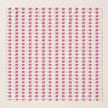 Pañuelo Círculo blanco rosado zoológico zoológico, galleta<br><div class="desc">El diseño presenta un ilustracion de marca original de una fila de galletas de circo rosado y blanco con espolvorines en la parte superior. Este diseño de galletas animales también está disponible en otros productos. ¿No ves lo que estás buscando? ¿Necesita ayuda con la personalización? Contacte con Rebecca para que...</div>