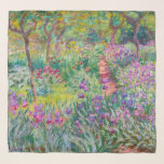 Pañuelo Claude Monet - El jardín del Iris en Giverny<br><div class="desc">El Jardín Iris de Giverny / El Jardín del Artista en Giverny - Claude Monet,  1899-1900</div>