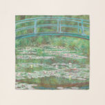 Pañuelo Claude Monet Impresionismo<br><div class="desc">bufanda de Claude Monet "Puente de fútbol japonés".</div>