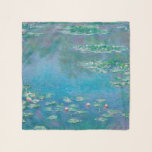 Pañuelo Claude Monet. Lilies de agua. Impresionismo francé<br><div class="desc">Claude Monet "Water Lilies" scarf.</div>