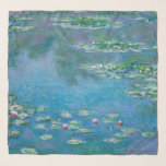 Pañuelo Claude Monet - Water Lilies 1906<br><div class="desc">Lilies de agua (Nympheas) - Claude Monet,  Petróleo en lienzo,  1906</div>