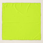 Pañuelo Color sólido amarillo neón | Clásica | Elegante<br><div class="desc">Color sólido amarillo neón | Clásica | Elegante | Trendy | Elegante | Regalo</div>