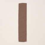 Pañuelo Color sólido Mocha marrón | Clásica | Elegante<br><div class="desc">Color sólido Mocha marrón | Tonos marrones | Clásica | Elegante | Trendy | Elegante | Diseño profesional</div>