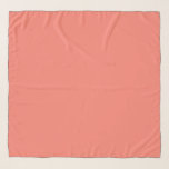 Pañuelo Coral salmón de color sólido<br><div class="desc">Diseño de coral salmón de color sólido.</div>