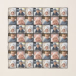 Pañuelo Crear un Collage de fotos Personalizado con 4 foto<br><div class="desc">Usa tus fotos o fotos favoritas para hacer un toque divertido para compartir con tus amigos. Esto incluye una combinación de sus cuatro fotos favoritas. Hay otras combinaciones disponibles en nuestra tienda. También puedes comprar esto sin cambiar las fotos si disfrutas a los perros con gafas.</div>