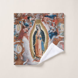 pañuelo de arte de la "Virgen de Guadalupe"