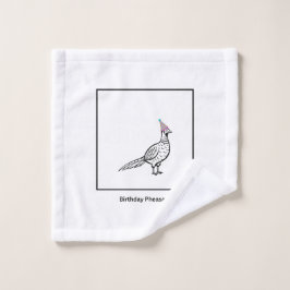 pañuelo de cumpleaños, faisán de cumpleaños, pájar