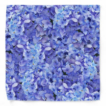 Pañuelo de perro floral de Hortensia Azul