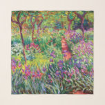 Pañuelo El jardín Iris de Claude Monet<br><div class="desc">Visita mi tienda para un diseño más interesante y más elección de color => zazzle.com/colorfulworld*</div>