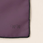 Pañuelo Elegante armario Voodoo Color Monogramado Cubierta<br><div class="desc">Elegante Vestuario De Color Voodoo Carne Monogramada. Diseño de Claudine Boerner.</div>