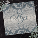 Pañuelo Elegante Monograma Gray Taupe Royal Damask<br><div class="desc">Elegante estampado Gris y Taupe Damask con sombra de luz. El sombreado es un efecto simulado. Personalice este diseño agregando su nombre,  iniciales,  fecha conmemorativa,  monograma o gráfico. Impresión de alta calidad RemiDeVan©. remidevandesigns@gmail.com para obtener soporte de personalización.</div>