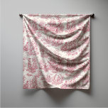 Pañuelo Elegante plaza de tela roja de jouy<br><div class="desc">Vintage retro toile rojo de jouy Scarf. Podrá realzar su armario con la elegancia intemporal de los diseños vintage de toile de jouy, inspirados en los exquisitos patrones de escenas campestres francesas. Estas sofisticadas impresiones Toile son una rabia de todos los tiempos en este momento, hermosos diseños que aportan belleza...</div>