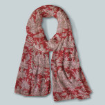 Pañuelo Elegante toile rosa rojo vintage de jouy<br><div class="desc">Viejo toile rosa rojo retro de jouy Scarf. Podrá realzar su armario con la elegancia intemporal de los diseños vintage de toile de jouy, inspirados en los exquisitos patrones de escenas campestres francesas. Estas sofisticadas impresiones Toile son una rabia de todos los tiempos en este momento, hermosos diseños que aportan...</div>