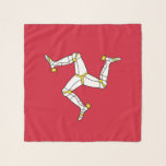 Pañuelo Escarcha cuadrada con bandera de la Isla de Man, R<br><div class="desc">Añada un toque de orgullo de la Isla de Man a su armario con nuestro exclusivo pañuelo cuadrado con la bandera de la Isla de Man. Diseñado con elegancia y atención a los detalles, este pañuelo cuadrado es más que un accesorio elegante; es una celebración del legado y orgullo cultural...</div>
