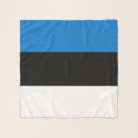 Pañuelo Espada cuadrada con bandera de Estonia<br><div class="desc">Añada elegancia y patriotismo a su armario con este hermoso pañuelo cuadrado con la bandera de Estonia! Combinando la moda clásica con el orgullo nacional, este pañuelo cuadrado muestra orgullosamente las icónicas franjas azul, negro y blanco de la bandera estonia en un diseño refinado y llamativo. Ya sea que se...</div>