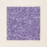 Pañuelo Espuma purpurina púrpura ultravioleta<br><div class="desc">Elegante pañuelo de chicha accesorio elegante para ella. Hermosa muchacha ultravioleta morada purpurina chispa. ¡Foto de chispas violetas no purpurinas reales!</div>